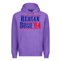 Purple reagan bush '84 Premium Hoodie - artisFamous