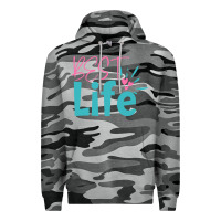 Slate Camo best life Premium Hoodie - artisFamous