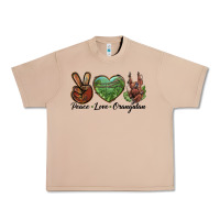 Burro Peace Love Orangutan Urban Heavy Tee - LillyAllenDesigns