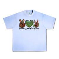 Grape Ice Peace Love Orangutan Urban Heavy Tee - LillyAllenDesigns