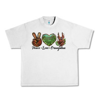 Lunar Rock Peace Love Orangutan Urban Heavy Tee - LillyAllenDesigns