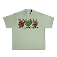 Oil Green Peace Love Orangutan Urban Heavy Tee - LillyAllenDesigns