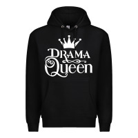 Black drama queen Premium Hoodie - artisFamous