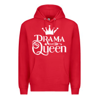 Red drama queen Premium Hoodie - artisFamous