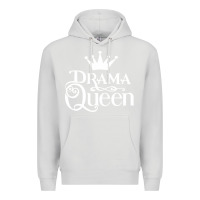 Dove Grey drama queen Premium Hoodie - artisFamous