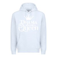 White drama queen Premium Hoodie - artisFamous