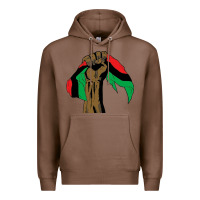 Chestnut black power african license Premium Hoodie - artisFamous