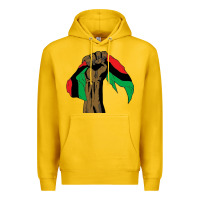 Lemon black power african license Premium Hoodie - artisFamous