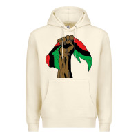 Sandshell black power african license Premium Hoodie - artisFamous
