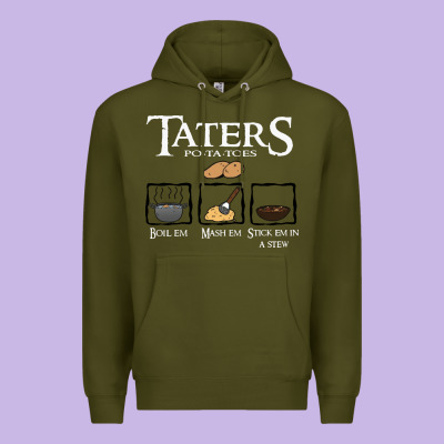 The Lord Of The Rings Taters Potatoes Recipe Premium Hoodie Designed By Artisfamous