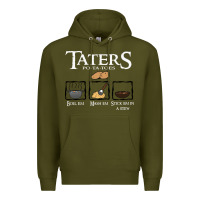 Army Green the lord of the rings taters potatoes recipe Premium Hoodie - artisFamous