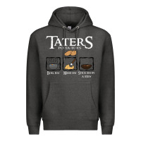 Charcoal Heather the lord of the rings taters potatoes recipe Premium Hoodie - artisFamous