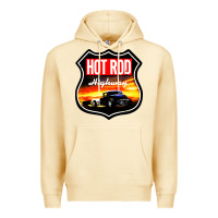 Pina Colada HOT ROD GARAGE CAR Premium Hoodie - artisFamous