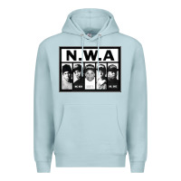 Blue Mist N.W.A Californian hip hop group N.W.A Premium Hoodie - artisFamous