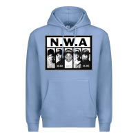 Colony Blue N.W.A Californian hip hop group N.W.A Premium Hoodie - artisFamous