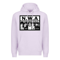 Lilac N.W.A Californian hip hop group N.W.A Premium Hoodie - artisFamous