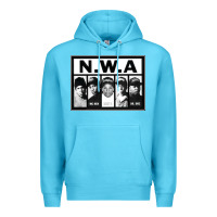 Ocean Blue N.W.A Californian hip hop group N.W.A Premium Hoodie - artisFamous