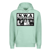Seafoam N.W.A Californian hip hop group N.W.A Premium Hoodie - artisFamous