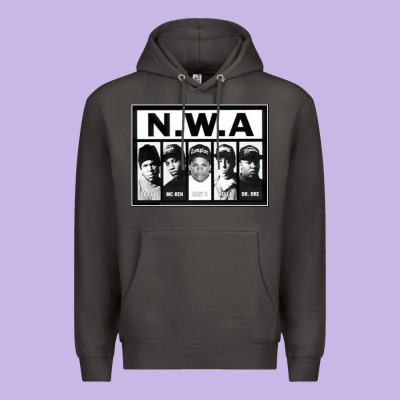 N.w.a Californian Hip Hop Group N.w.a Premium Hoodie Designed By Artisfamous