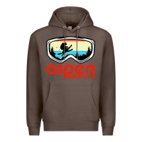Coffee aspen colorado ski mountain skiing retro vacation Premium Hoodie - artisFamous