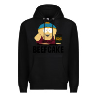 Black beefcake Premium Hoodie - artisFamous
