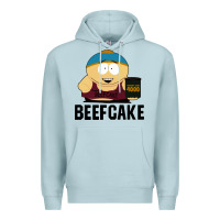 Blue Mist beefcake Premium Hoodie - artisFamous