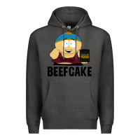 Charcoal Heather beefcake Premium Hoodie - artisFamous