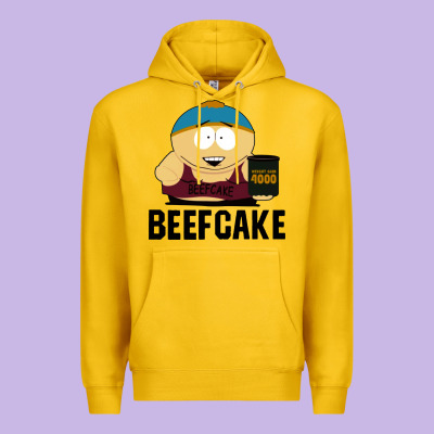 Beefcake Premium Hoodie Designed By Artisfamous