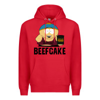 Red beefcake Premium Hoodie - artisFamous