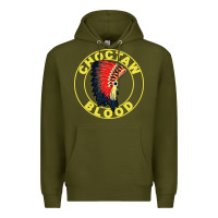 Army Green choctaw blood Premium Hoodie - artisFamous