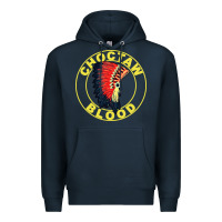 Navy choctaw blood Premium Hoodie - artisFamous