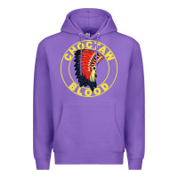 Purple choctaw blood Premium Hoodie - artisFamous