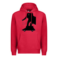 Cardinal Elephant Black To Stand On Your Car Premium Hoodie - artisFamous