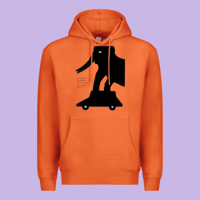 Elephant Black To Stand On Your Car Premium Hoodie Designed By Artisfamous