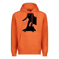 Carrot Elephant Black To Stand On Your Car Premium Hoodie - artisFamous