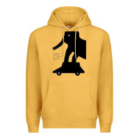 Mustard Elephant Black To Stand On Your Car Premium Hoodie - artisFamous