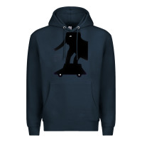 Navy Elephant Black To Stand On Your Car Premium Hoodie - artisFamous
