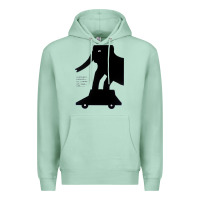 Seafoam Elephant Black To Stand On Your Car Premium Hoodie - artisFamous