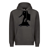 Smoke Elephant Black To Stand On Your Car Premium Hoodie - artisFamous