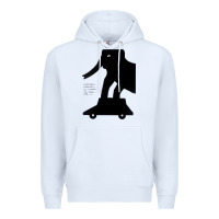 White Elephant Black To Stand On Your Car Premium Hoodie - artisFamous