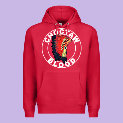Choctaw Blood Premium Hoodie Designed By Artisfamous