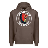 Coffee choctaw blood Premium Hoodie - artisFamous