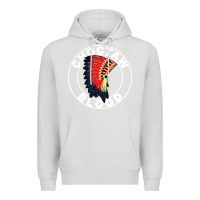 Dove Grey choctaw blood Premium Hoodie - artisFamous