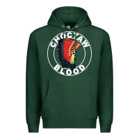 Sports Green choctaw blood Premium Hoodie - artisFamous