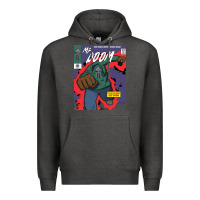 Charcoal Heather Legend Magazine Premium Hoodie - artisFamous