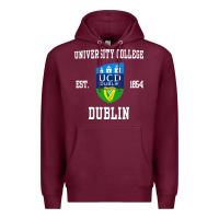 Burgundy university college dublin Premium Hoodie - artisFamous