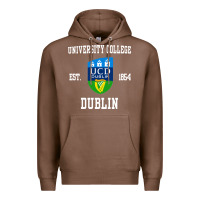 Chestnut university college dublin Premium Hoodie - artisFamous