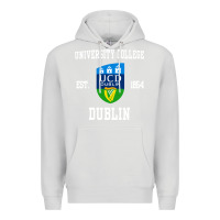 Dove Grey university college dublin Premium Hoodie - artisFamous