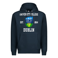 Navy university college dublin Premium Hoodie - artisFamous