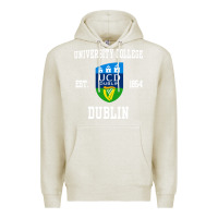 Oatmeal Heather university college dublin Premium Hoodie - artisFamous